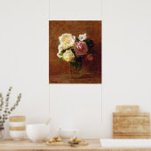 バラ ポスター (キッチン)