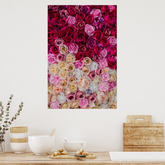 バラ ポスター (キッチン)