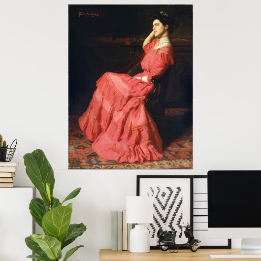 バラ ポスター (ホームオフィス)