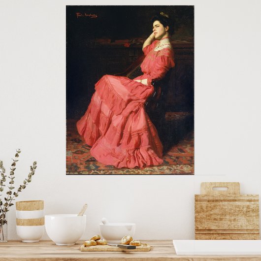 バラ ポスター (キッチン)