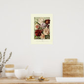 バラ ポスター (キッチン)