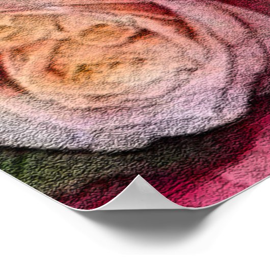 バラ ポスター (角)