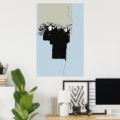 バラ ポスター (ホームオフィス)