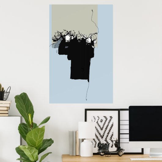 バラ ポスター (ホームオフィス)