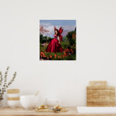 バラ ポスター (キッチン)