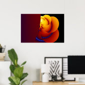 バラ ポスター (ホームオフィス)