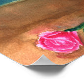 バラ ポスター (角)