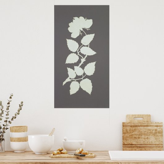 バラ ポスター (キッチン)