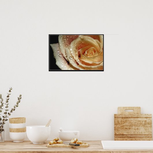 バラ ポスター (キッチン)