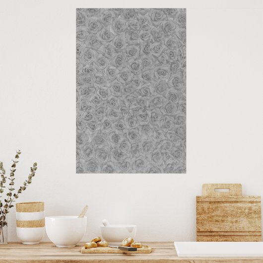 バラ ポスター (キッチン)