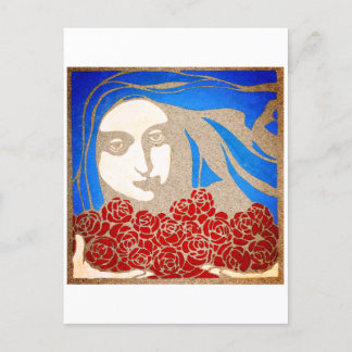 バラ ポストカード