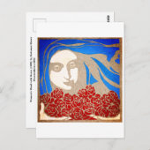 バラ ポストカード (正面/裏面)