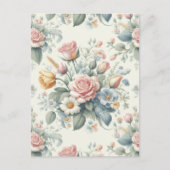 バラ ポストカード (正面)