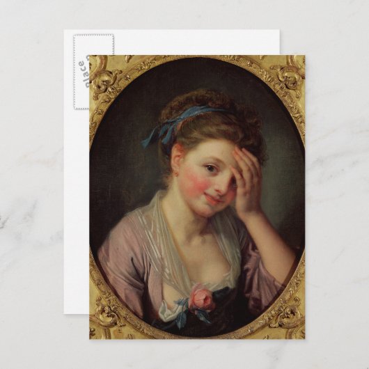 バラ ポストカード (正面/裏面)