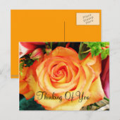 バラ_ ポストカード (正面/裏面)