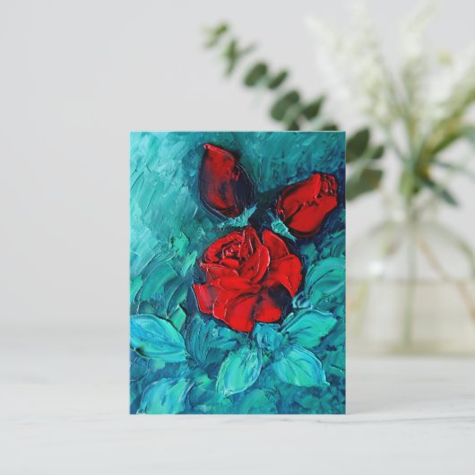 バラ ポストカード (スタンド正面)