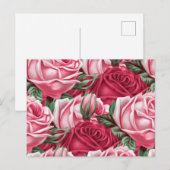 バラ ポストカード (正面/裏面)