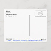 バラ ポストカード (裏面)