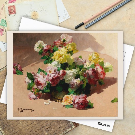 バラ ポストカード