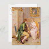 バラ ポストカード (正面/裏面)