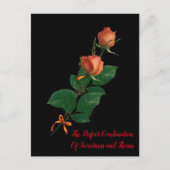 バラ ポストカード (正面)