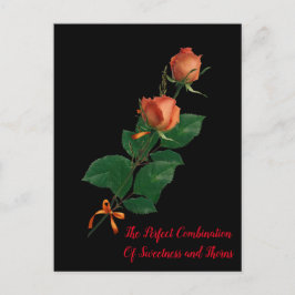 バラ ポストカード