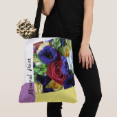 バラ&ポピートート トートバッグ (クローズアップ)