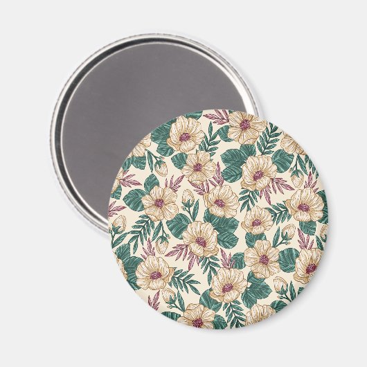 バラ マグネット (正面/裏面)