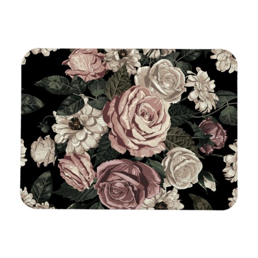 バラ マグネット (横)