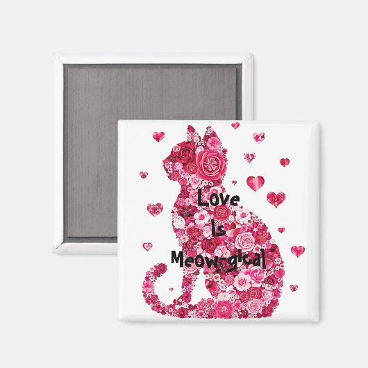 バラ マグネット (正面/裏面)