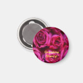 バラ マグネット (正面/裏面)