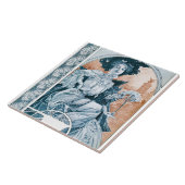 バラ、ミュシャ タイル (側面)