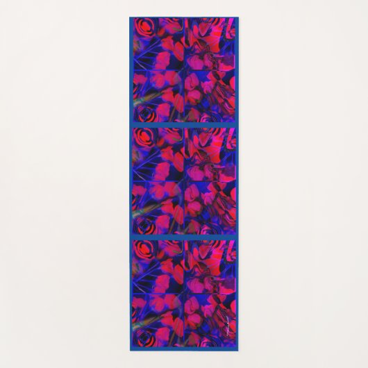 バラ ヨガマット (正面)