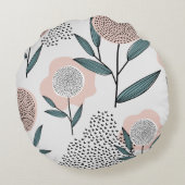 バラ ラウンドクッション (裏面)