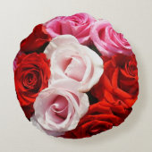 バラ ラウンドクッション (裏面)