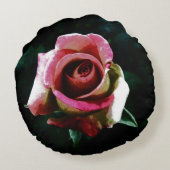 バラ ラウンドクッション (裏面)