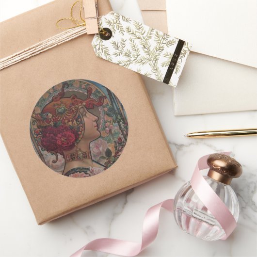 バラ ラウンドシール (ギフト)