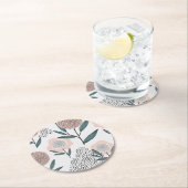 バラ ラウンドペーパーコースター (インサイチュ)