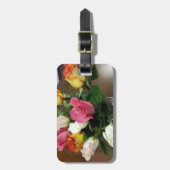 バラ ラゲッジタグ (正面縦)