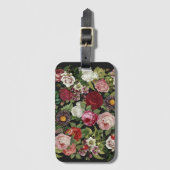 バラ ラゲッジタグ (正面縦)