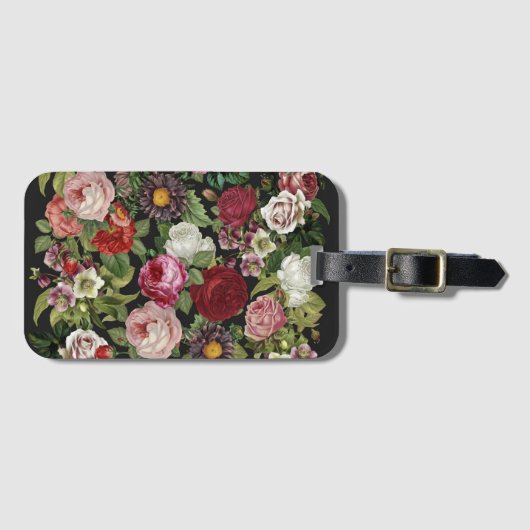 バラ ラゲッジタグ (正面横)