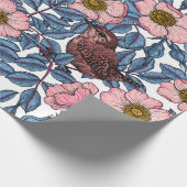 バラ ラッピングペーパー (角)