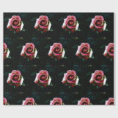 バラ ラッピングペーパー (フラット)