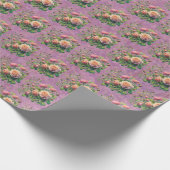 バラ ラッピングペーパー (角)