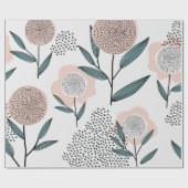 バラ ラッピングペーパー (フラット)