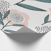 バラ ラッピングペーパー (角)