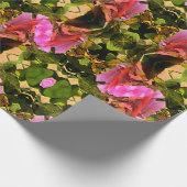 バラ...... ラッピングペーパー (角)