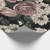 バラ ラッピングペーパー (角)