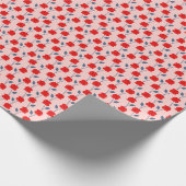 バラ ラッピングペーパー (角)