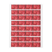 バラ ラップアラウンドラベル (シート)